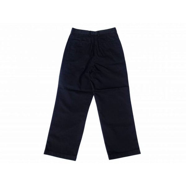 画像2: RICCARDO METHA (リカルドメッサ) 1TUCK WIDE TROUSERS ブラック