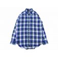 画像1: CLEVE (クリーブ) 90's Deadstock ライトフランネルシャツ F PLAID  (1)