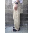 画像2: RICCARDO METHA (リカルドメッサ) 2TUCK BELTLESS TROUSERS カーキ (2)