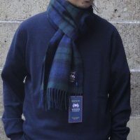 BRONTE by MOON (ブロンテバイムーン) Dales Scarves - Tartan Check ブラックウォッチ