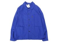 Le LABOUREUR (ルラブルール) VESTON COTTON SOLID ネイビー