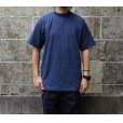 画像5: CalCru (カルクルー) 5.5oz Adult 1/16 microstripe T-shirt ネイビー