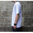 画像6: CalCru (カルクルー) 5.5oz Adult 1/16 microstripe T-shirt アッシュ/ホワイト
