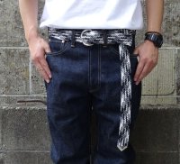 Brushy Creek Belt & Buckle Co. (ブラッシークリーク) Nylon Web Belt グレー