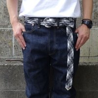 Brushy Creek Belt & Buckle Co. (ブラッシークリーク) Nylon Web Belt グレー