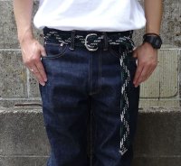 Brushy Creek Belt & Buckle Co. (ブラッシークリーク) Nylon Web Belt ハンターグリーン