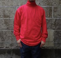 LIFEWEAR (ライフウェア) LONG SLEEVE TURTLENECK TEE レッド