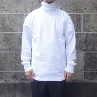 LIFEWEAR (ライフウェア) LONG SLEEVE TURTLENECK TEE ホワイト