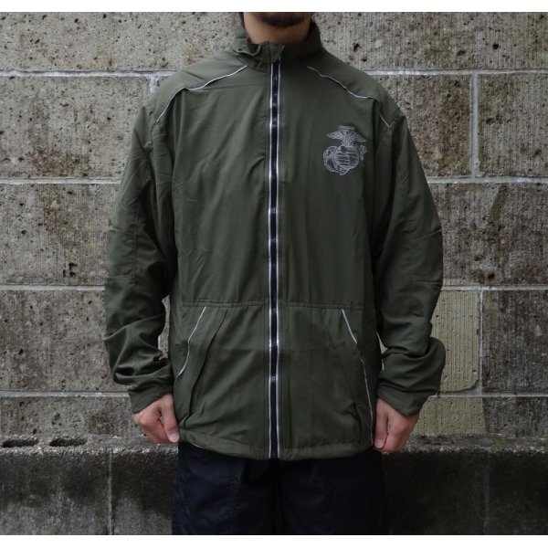 画像1: Deadstock New Balance USMC PT Jacket オリーブドラブ SMALL 