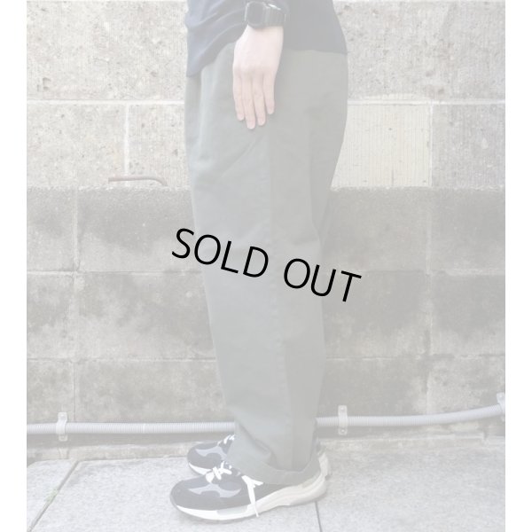 画像2: RICCARDO METHA (リカルドメッサ) 1TUCK WIDE TROUSERS オリーブ