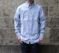 GAMBERT SHIRT (ギャンバートシャツ) B/D SHIRT OX SOLID サックス