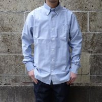 GAMBERT SHIRT (ギャンバートシャツ) B/D SHIRT OX SOLID サックス