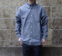 GAMBERT SHIRT (ギャンバートシャツ) B/D SHIRT CHAMBRAY ネイビー