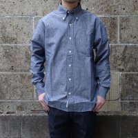 GAMBERT SHIRT (ギャンバートシャツ) B/D SHIRT CHAMBRAY ネイビー