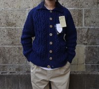 INVERALLAN (インバーアラン) 3A Lumber Cardigan Denim Cotton ダークインディゴ