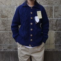 INVERALLAN (インバーアラン) 3A Lumber Cardigan Denim Cotton ダークインディゴ