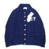 INVERALLAN (インバーアラン) 3A Lumber Cardigan Denim Cotton ダークインディゴ