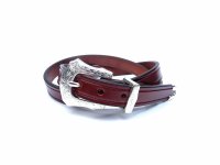 TORY LEATHER (トリーレザー) NICKEL 3/4 WESTERN BELT オークバーク