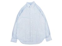 SERO (セロ ) B.D. REGULAR SHIRT OXFORD STRIPE ネイビーストライプ