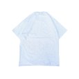 画像2: CalCru (カルクルー) 5.5oz Adult 1/16 microstripe T-shirt アッシュ/ホワイト (2)