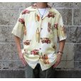 画像4: TWO PALMS (トゥーパームス) S/S Hawaiian Shirt / Rayon WOODY ベージュ