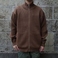 VINCENT ET MIREILLE (ヴァンソンエミレイユ) FULL ZIP SWEATER ブロンド