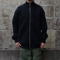 VINCENT ET MIREILLE (ヴァンソンエミレイユ) FULL ZIP SWEATER ブラック