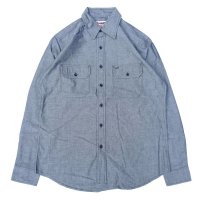 CAMCO (カムコ) WORK L/S  CHAMBRAY ブラック