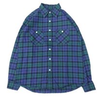 CAMCO (カムコ) FLANNEL L/S DOUBLE FACE ブラックウォッチ