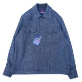 INVERTERE (インバーティア) CPO-SHIRT JKT C.グレー ヘリンボーン