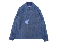 INVERTERE (インバーティア) CPO-SHIRT JKT C.グレー ヘリンボーン