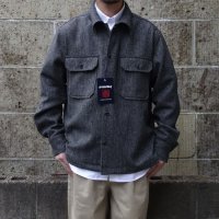 INVERTERE (インバーティア) CPO-SHIRT JKT C.グレー ヘリンボーン