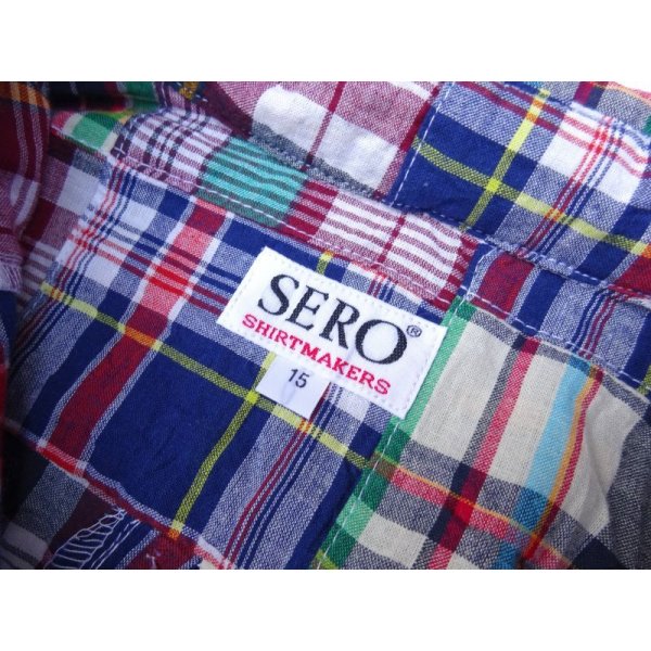 画像3: SERO (セロ) B.D. REGULAR SHIRT PATCHWORK クレイジー