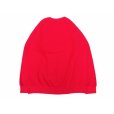 画像2: Deadstock 00’s EURO FRUIT OF THE LOOM Classic SWEAT レッド (2)