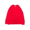 画像1: Deadstock 00’s EURO FRUIT OF THE LOOM Classic SWEAT レッド (1)