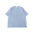 画像1: MIDA (ミダ) CREW NECK POCKET TEE S/S ヘザーグレー (1)