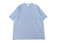 MIDA (ミダ) CREW NECK POCKET TEE S/S ヘザーグレー