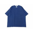 画像1: MIDA (ミダ) CREW NECK POCKET TEE S/S ネイビー (1)