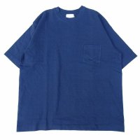 MIDA (ミダ) CREW NECK POCKET TEE S/S ネイビー