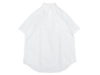 SERO (セロ ) B.D. SHORT SLEEVE PO SHIRT OXFORD ホワイト