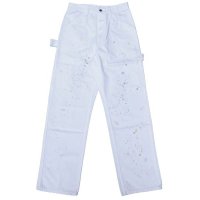 TRADESMANS (トレイズマン) PAINTER PANTS with PAINT ホワイト