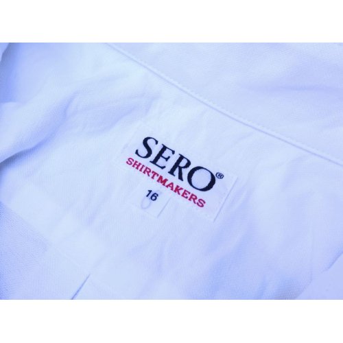 他の写真3: SERO (セロ ) B.D. SHORT SLEEVE PO SHIRT OXFORD ホワイト