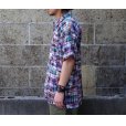 画像5: SERO (セロ ) S/S OPEN COLLOR SHIRT PATCHWORK クレイジー