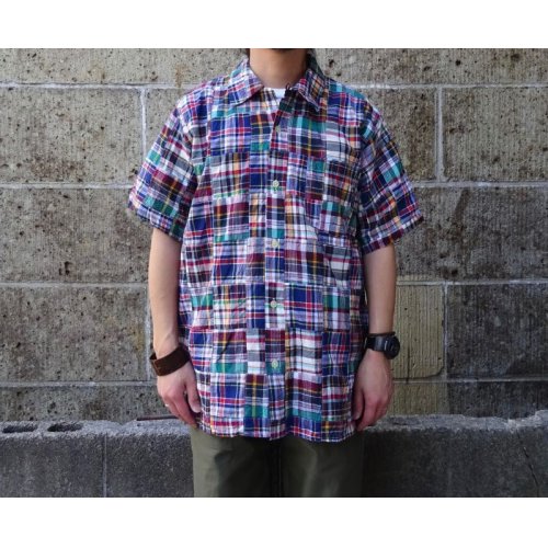 他の写真1: SERO (セロ ) S/S OPEN COLLOR SHIRT PATCHWORK クレイジー