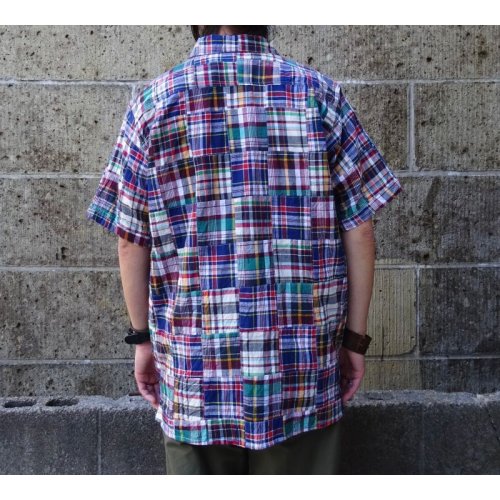 他の写真3: SERO (セロ ) S/S OPEN COLLOR SHIRT PATCHWORK クレイジー