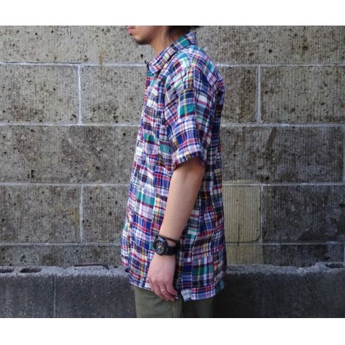 他の写真2: SERO (セロ ) S/S OPEN COLLOR SHIRT PATCHWORK クレイジー