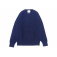 画像1: VINCENT ET MIREILLE (ヴァンソンエミレイユ) CREW NECK SWEATER 8GG AZE ネイビー (1)