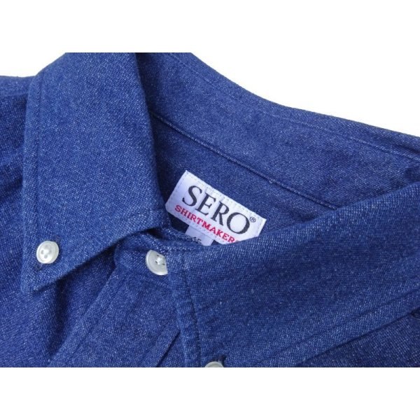 画像3: SERO (セロ) B.D. REGULAR SHIRT 8.5oz DENIM インディゴ