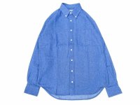 SERO (セロ) B.D. REGULAR SHIRT 8.5oz DENIM ブルー