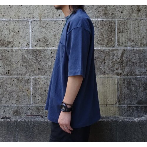 他の写真2: MIDA (ミダ) CREW NECK POCKET TEE S/S ネイビー